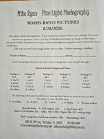 WMHS BAND 2026