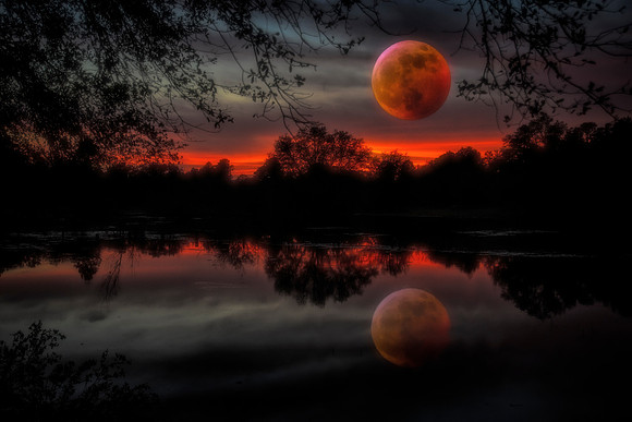 Super Blood Wolf Moon 2019